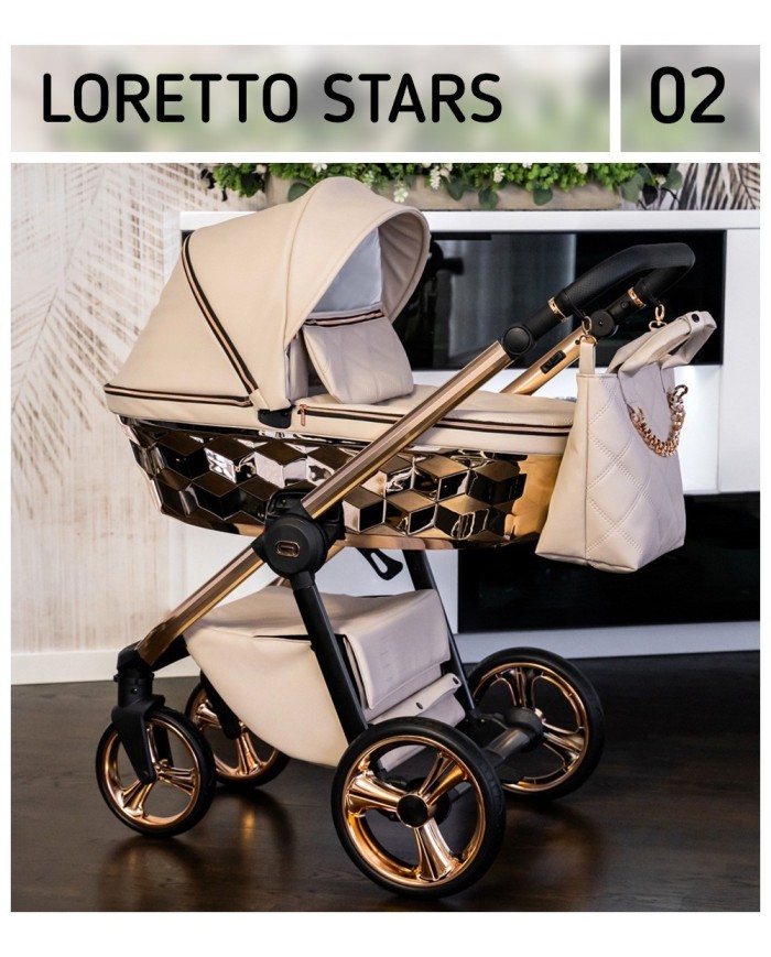 Cochecito Adbor Loretto 3 piezas