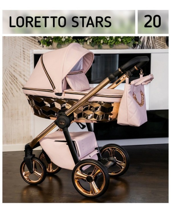 Cochecito Adbor Loretto 3 piezas