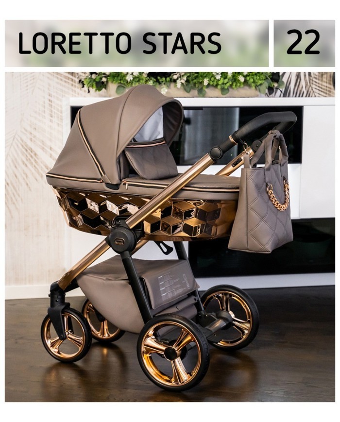Cochecito Adbor Loretto 3 piezas