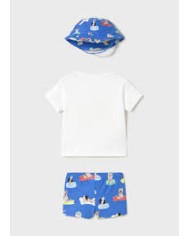 Conjunto Baño con gorro Mayoral