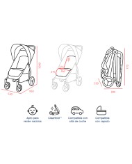 Silla paseo ligera VALCO BABY SNAP 4