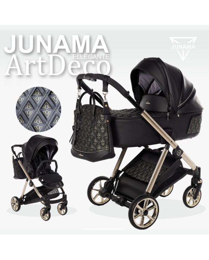 Cochecito Junama Art deco Elegante