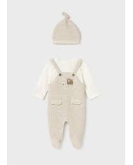 Pelele con gorro bebe Mayoral
