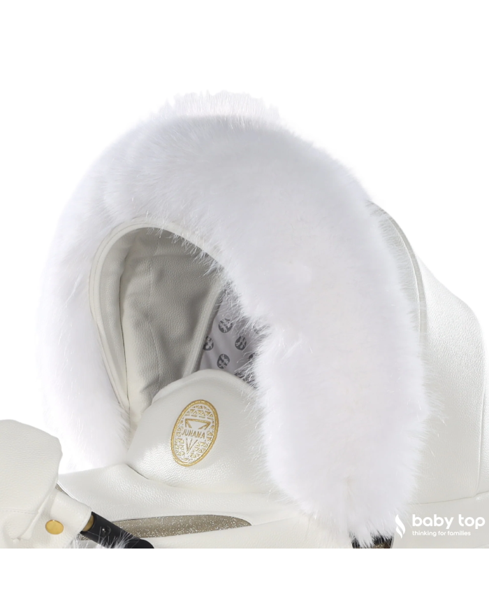 Boa de pelo grande para cochecito