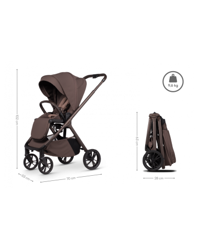 Cochecito Venicci Tila Noce